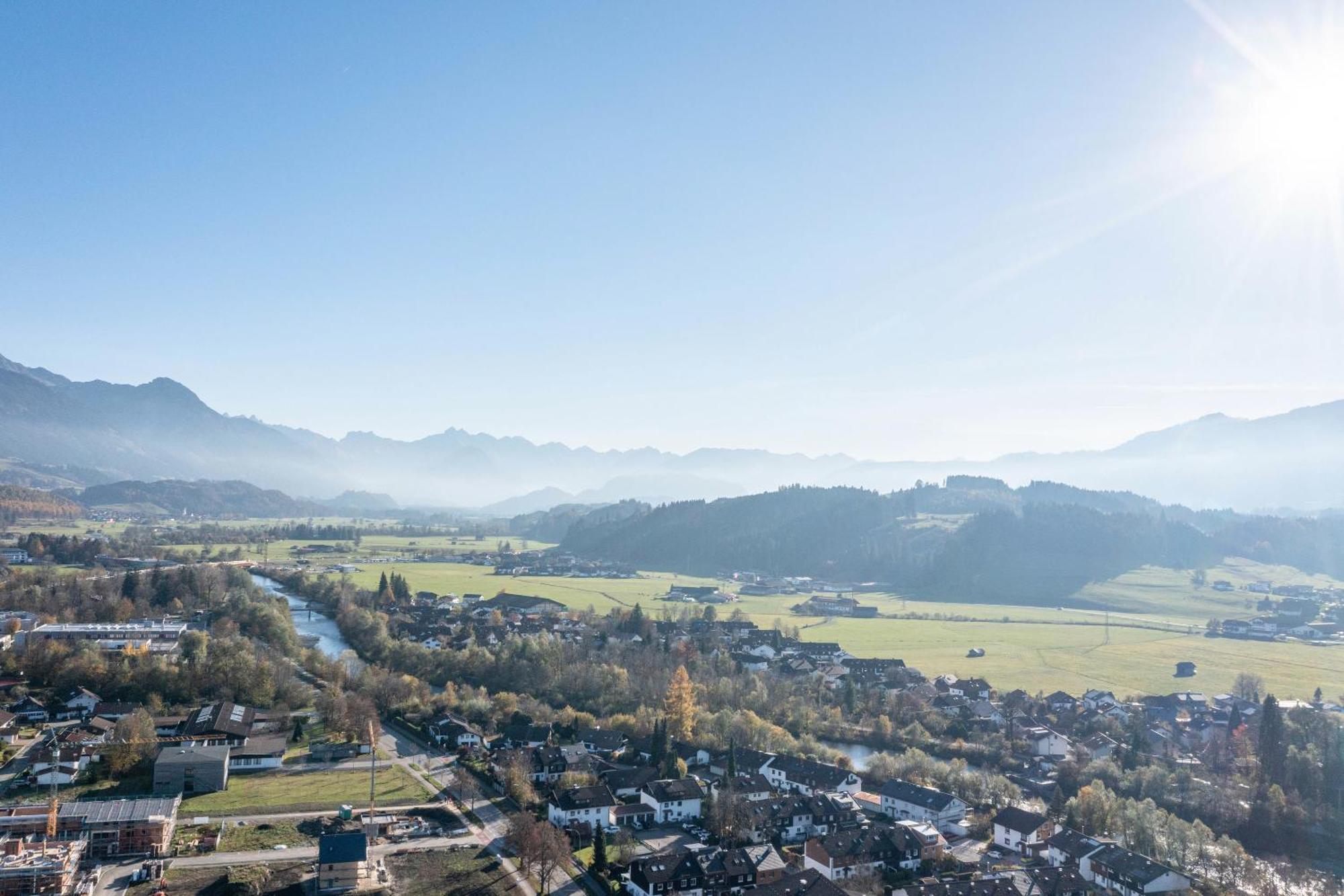 Ferienwohnung Alpenvogel ซอนโทเฟิน ภายนอก รูปภาพ