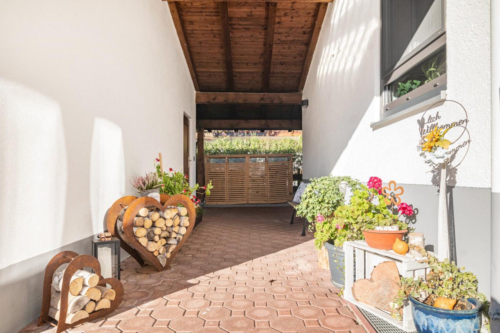 Ferienwohnung Alpenvogel ซอนโทเฟิน ภายนอก รูปภาพ