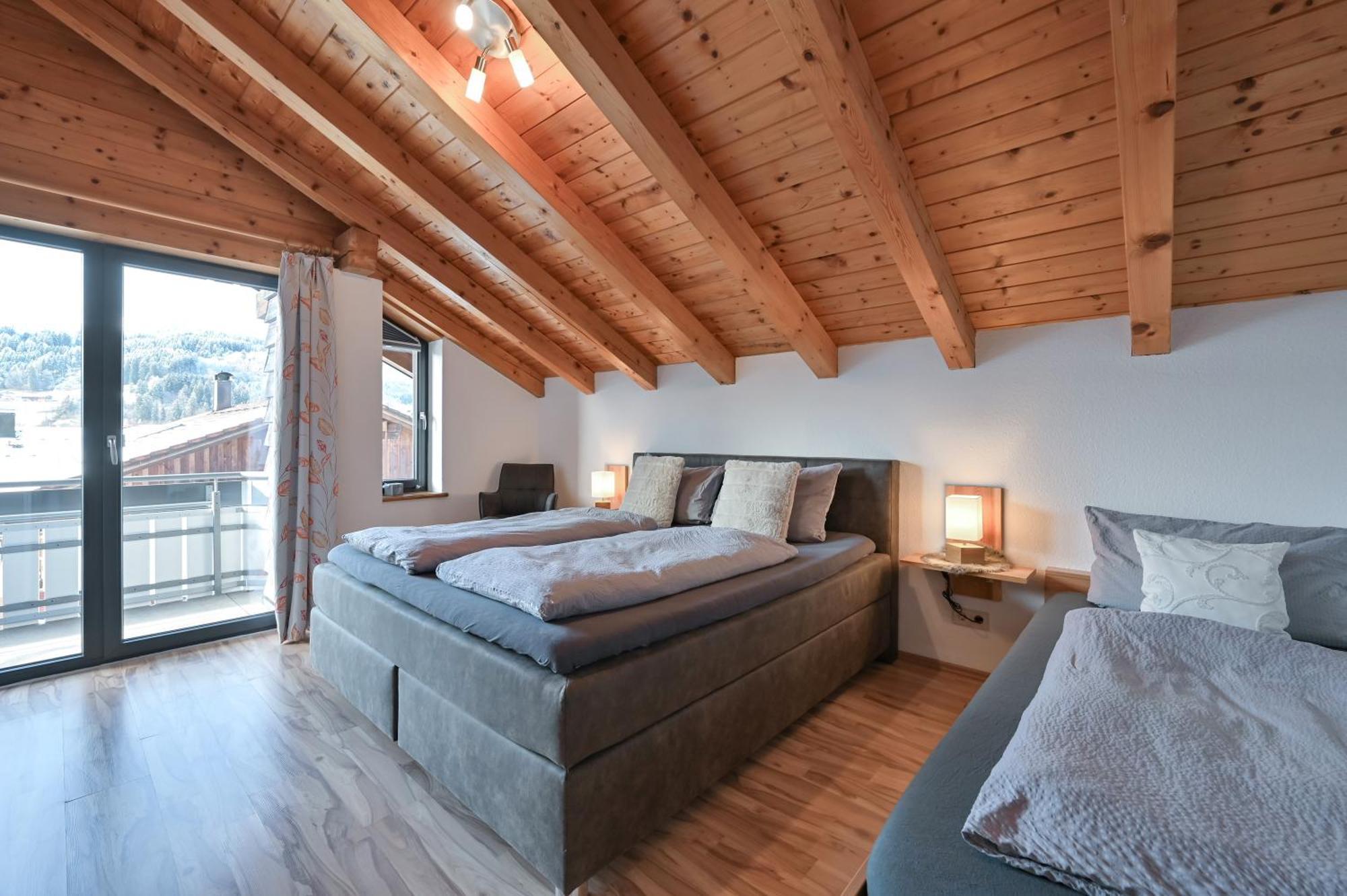 Ferienwohnung Alpenvogel ซอนโทเฟิน ภายนอก รูปภาพ