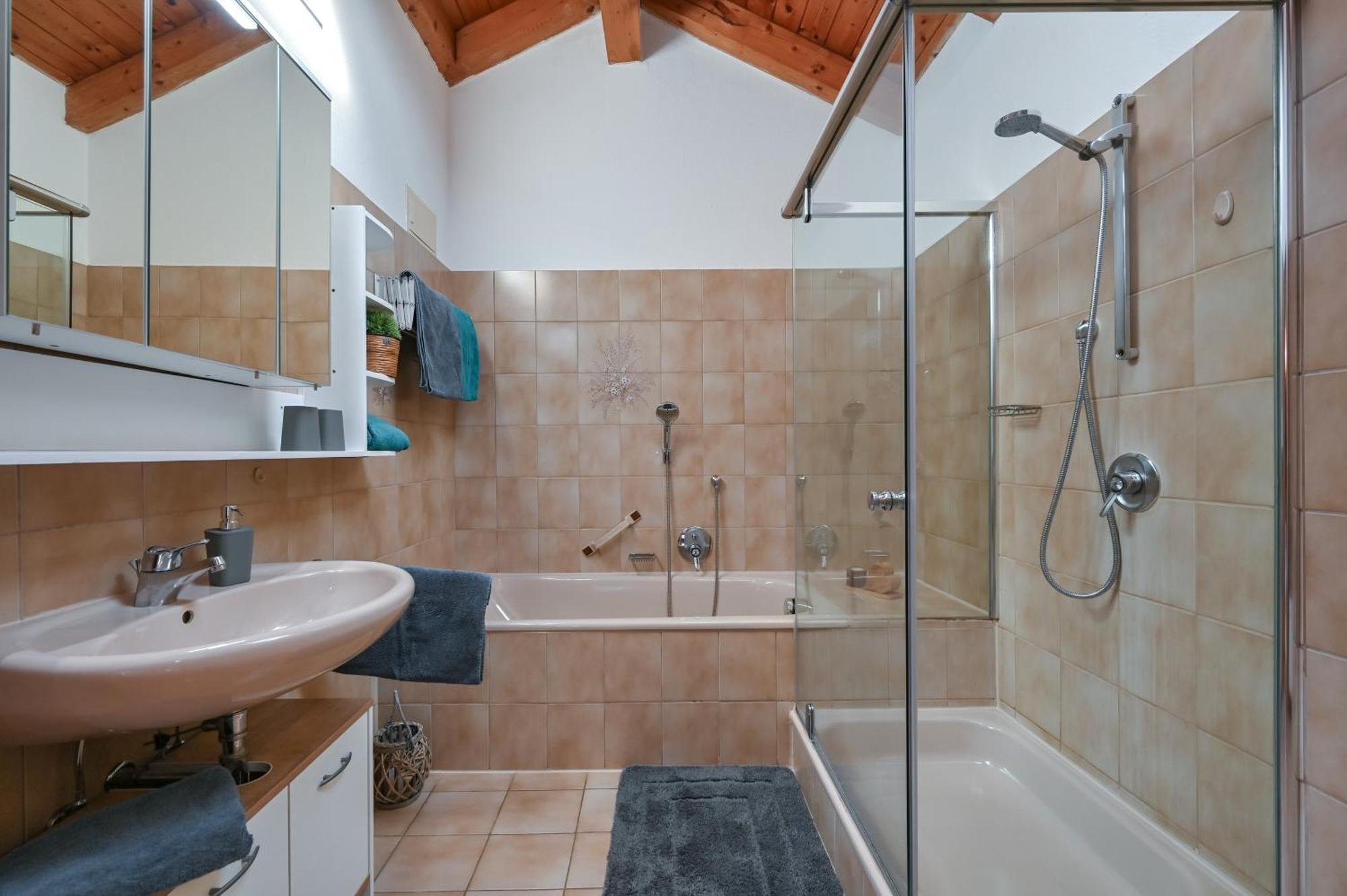 Ferienwohnung Alpenvogel ซอนโทเฟิน ภายนอก รูปภาพ